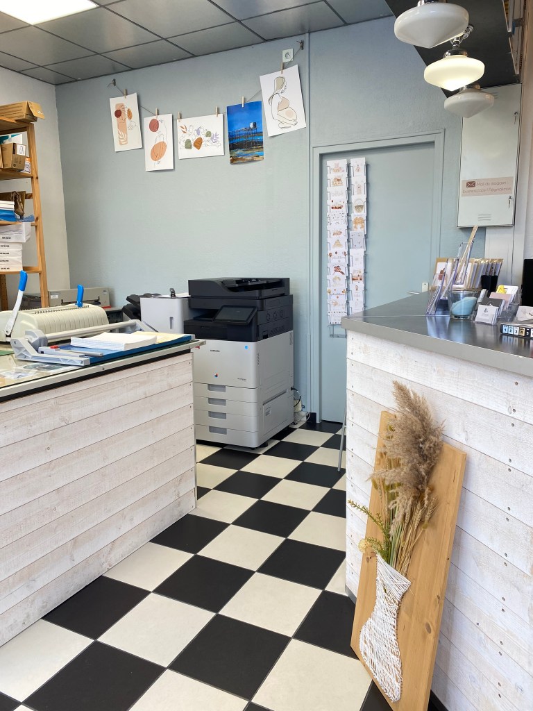 Image de l'imprimerie Business Copy à Saintes.